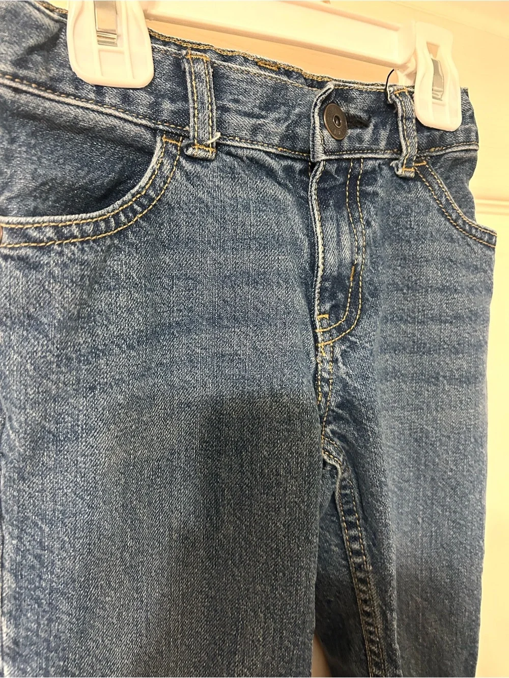 Toddler Boys, OshKosh B'gosh, Blue Denim Jeans, Adjustable Waist, 2T